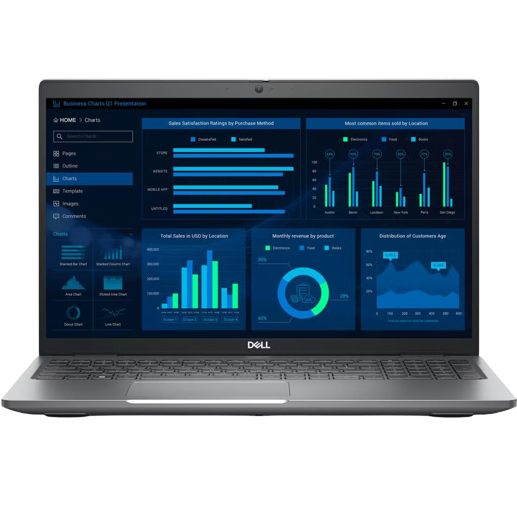 Dell Precision 3571 reconditionné — vue face