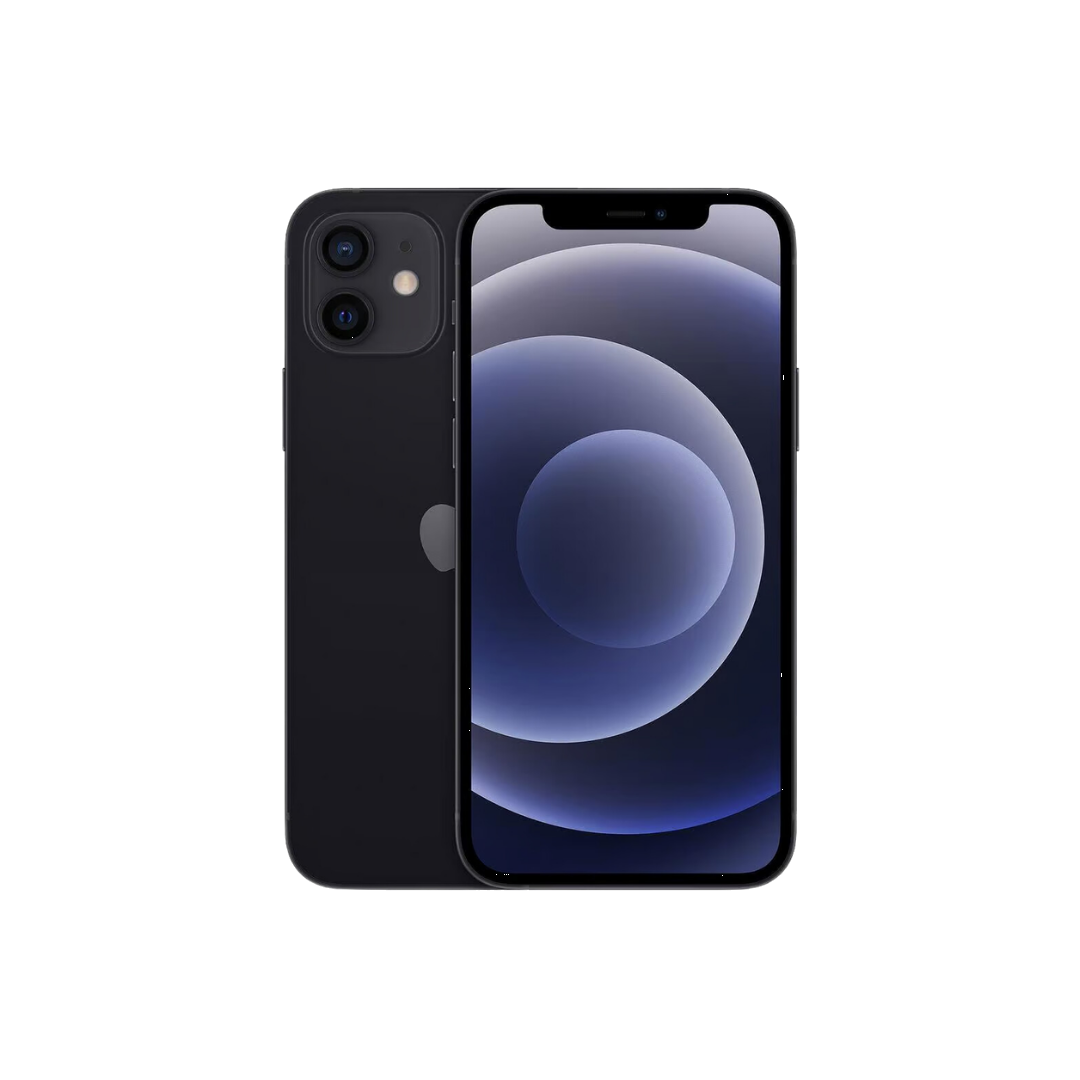 iPhone 12 – Noir (Face)