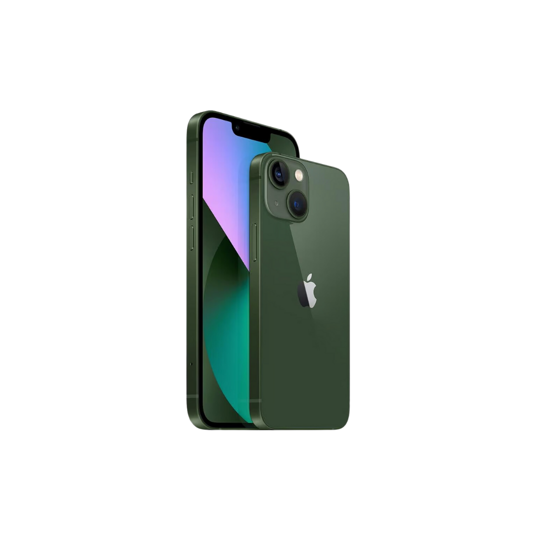 iPhone 13 Vert face