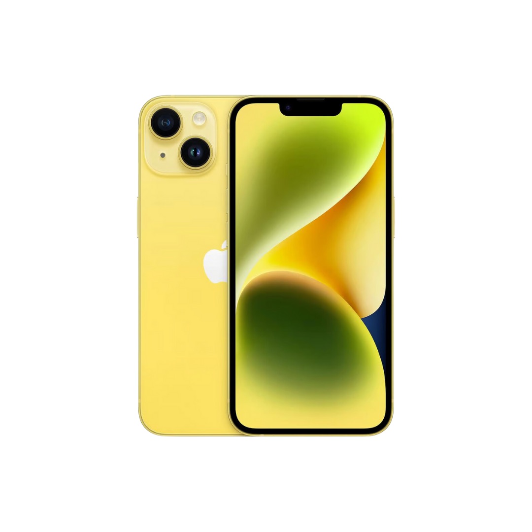 iPhone 14 Jaune face