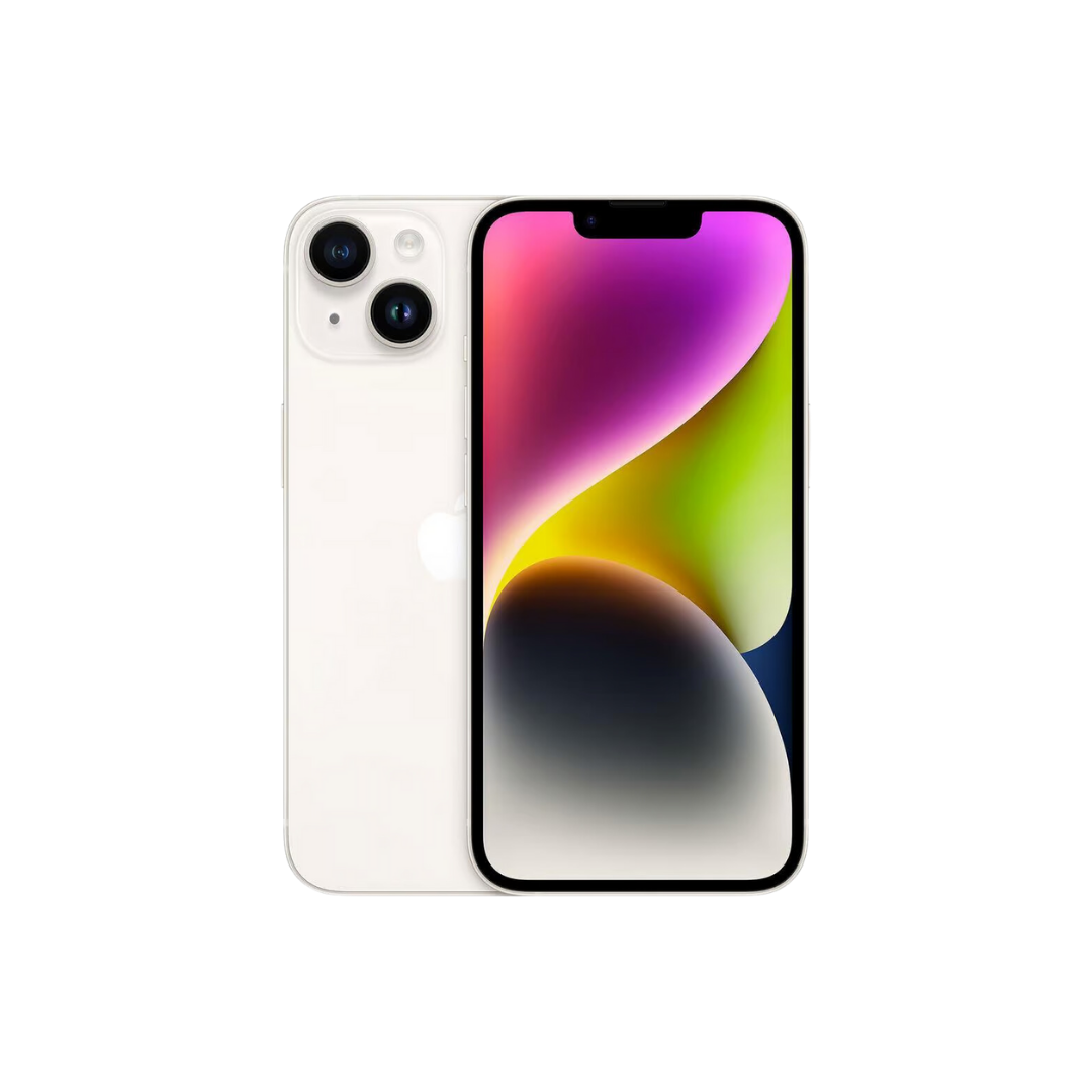 iPhone 14 Plus Blanc face