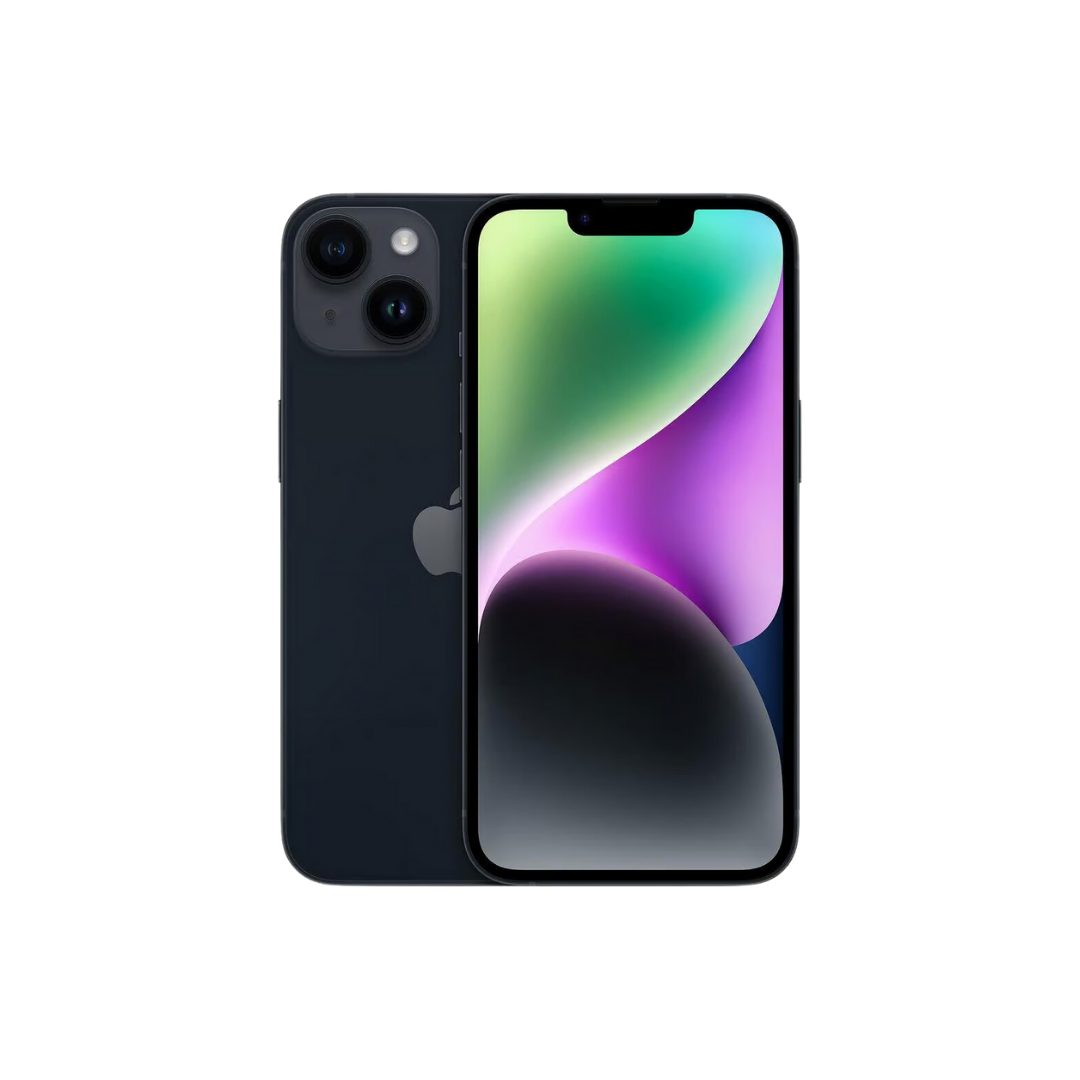 iPhone 14 Plus Noir face