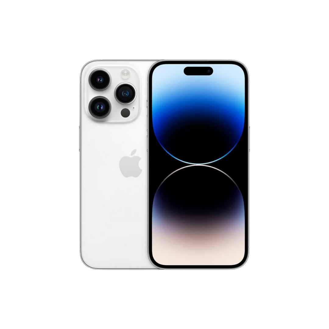 iPhone 14 Pro Max Argent face