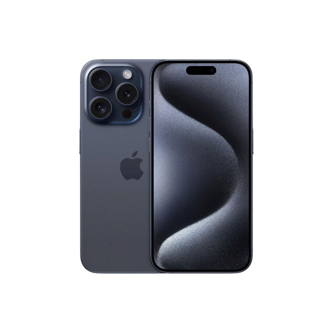 iPhone 15 Pro Max Bleu face