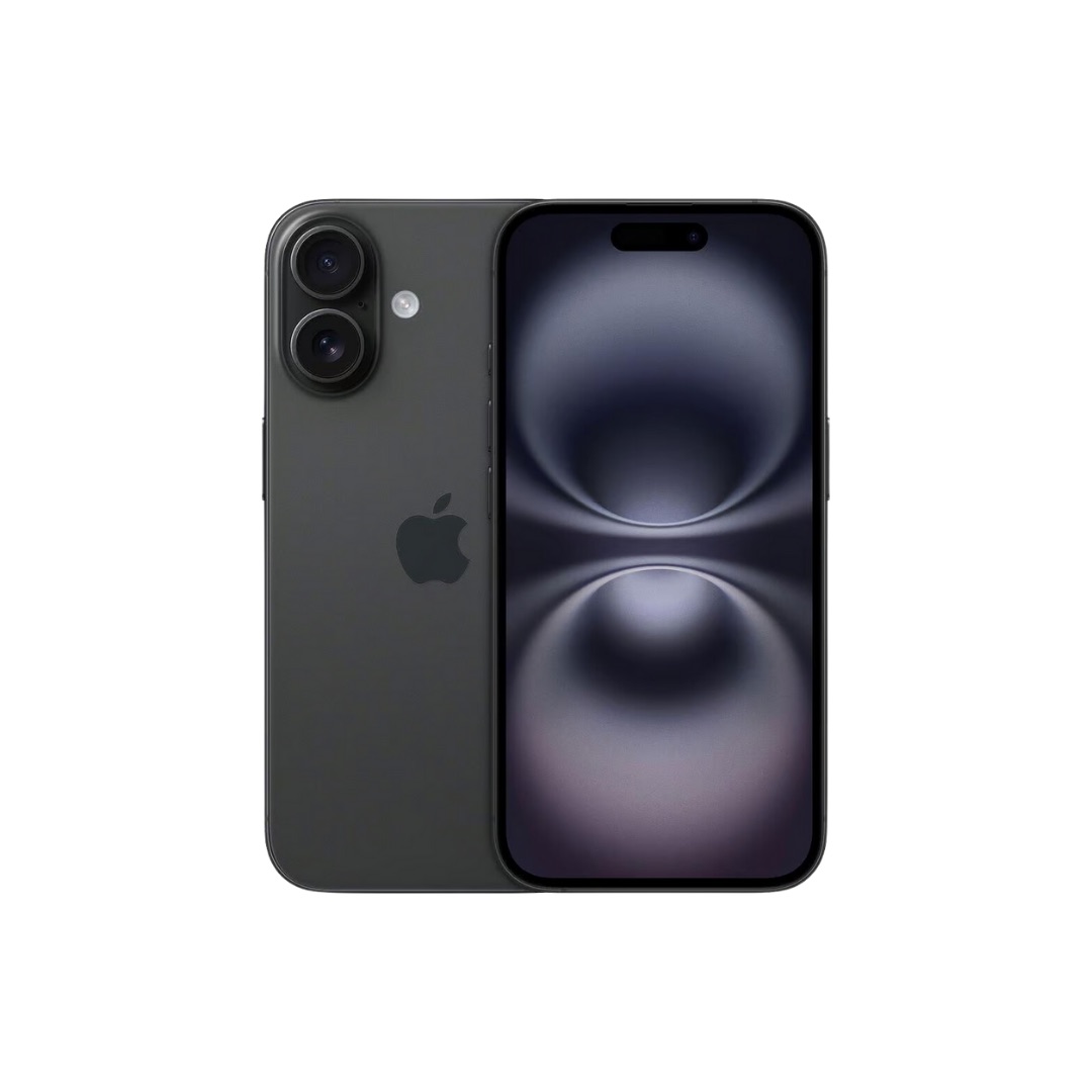 iPhone 16 Noir face