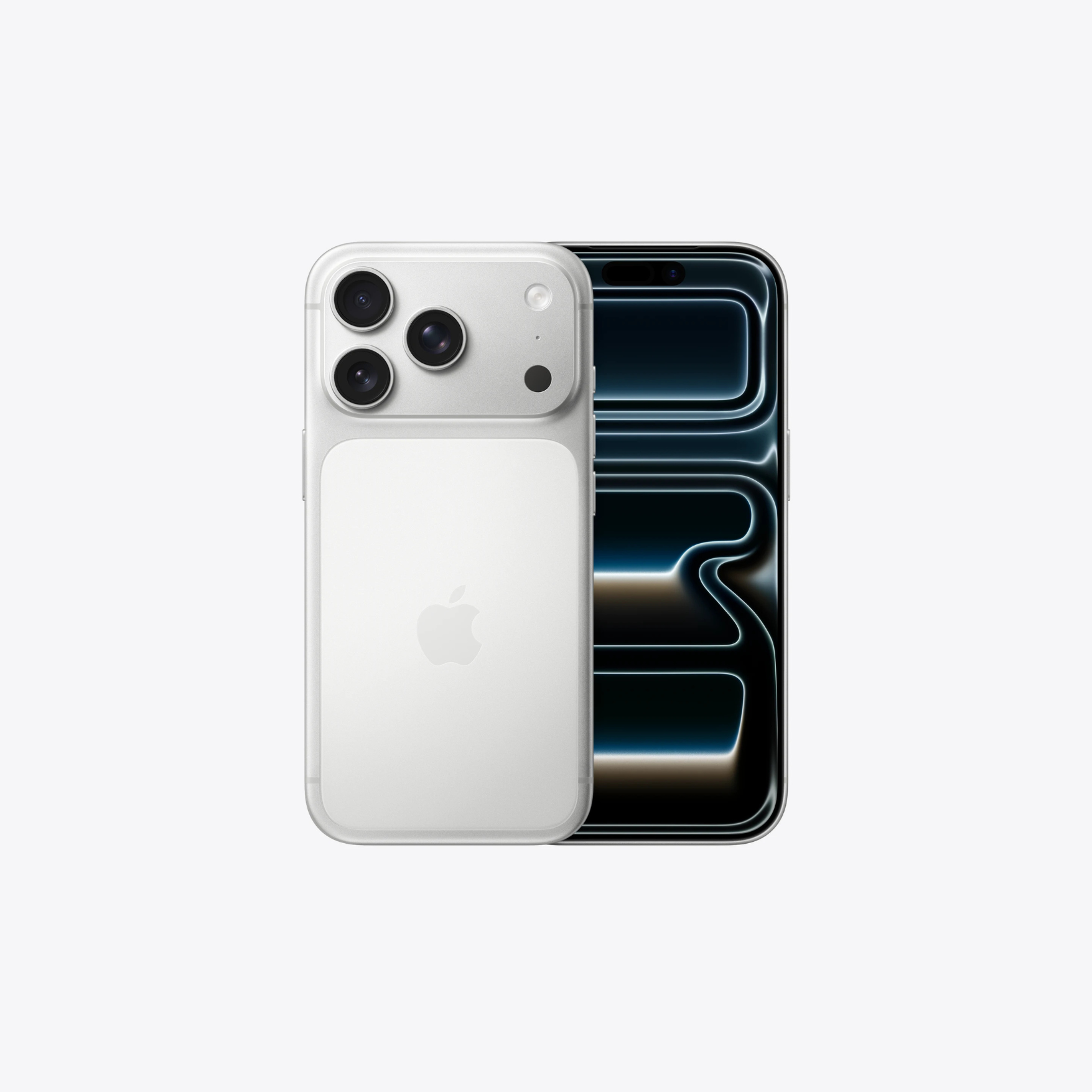 iPhone 17 Pro Max Argent face
