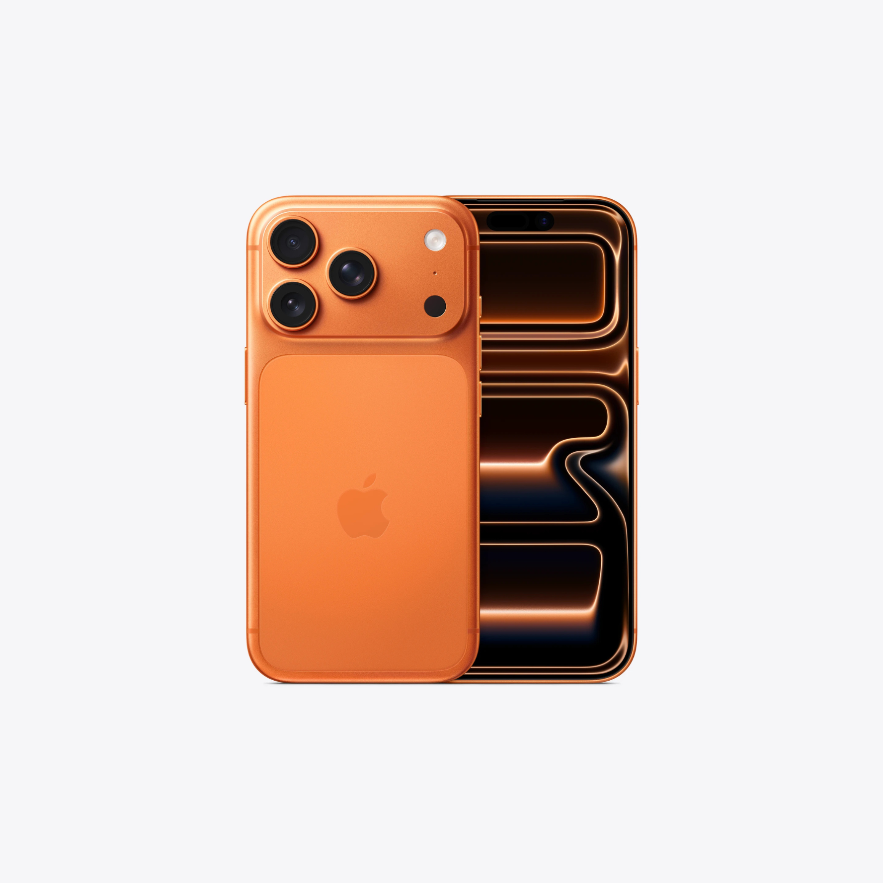 iPhone 17 Pro Max Orange face