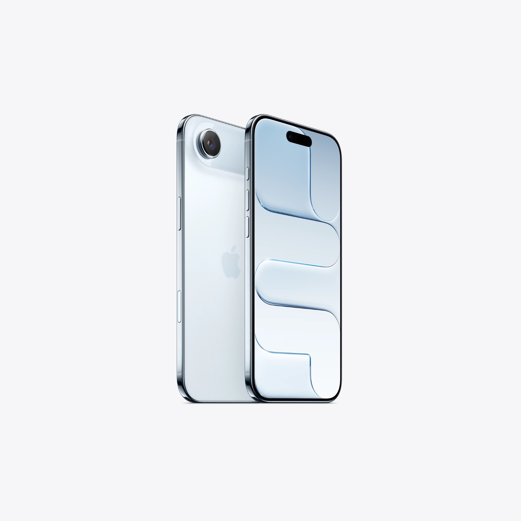 iPhone Air Bleu face