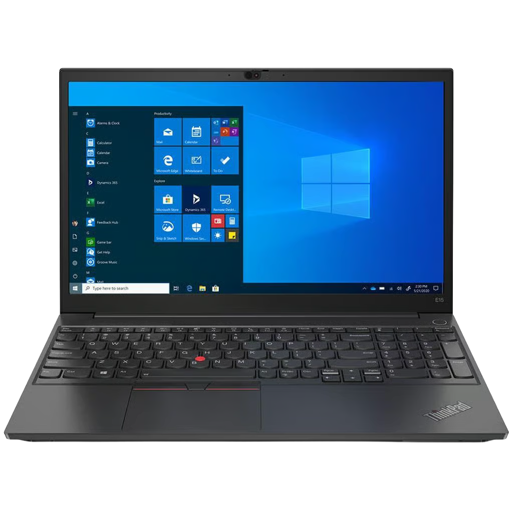 Lenovo ThinkPad E15 reconditionné — vue face