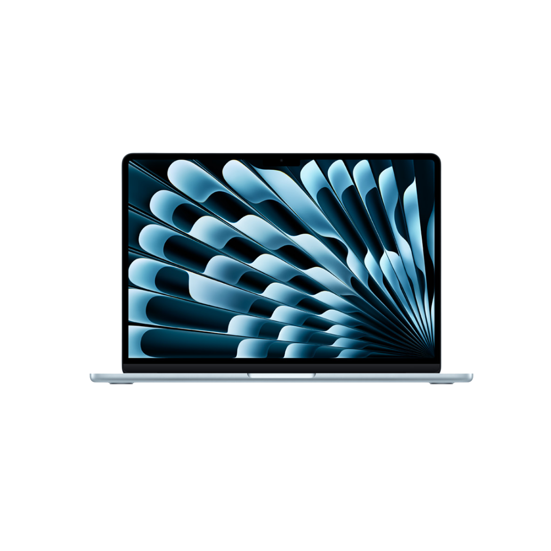 MacBook Air 13" M4 Bleu face